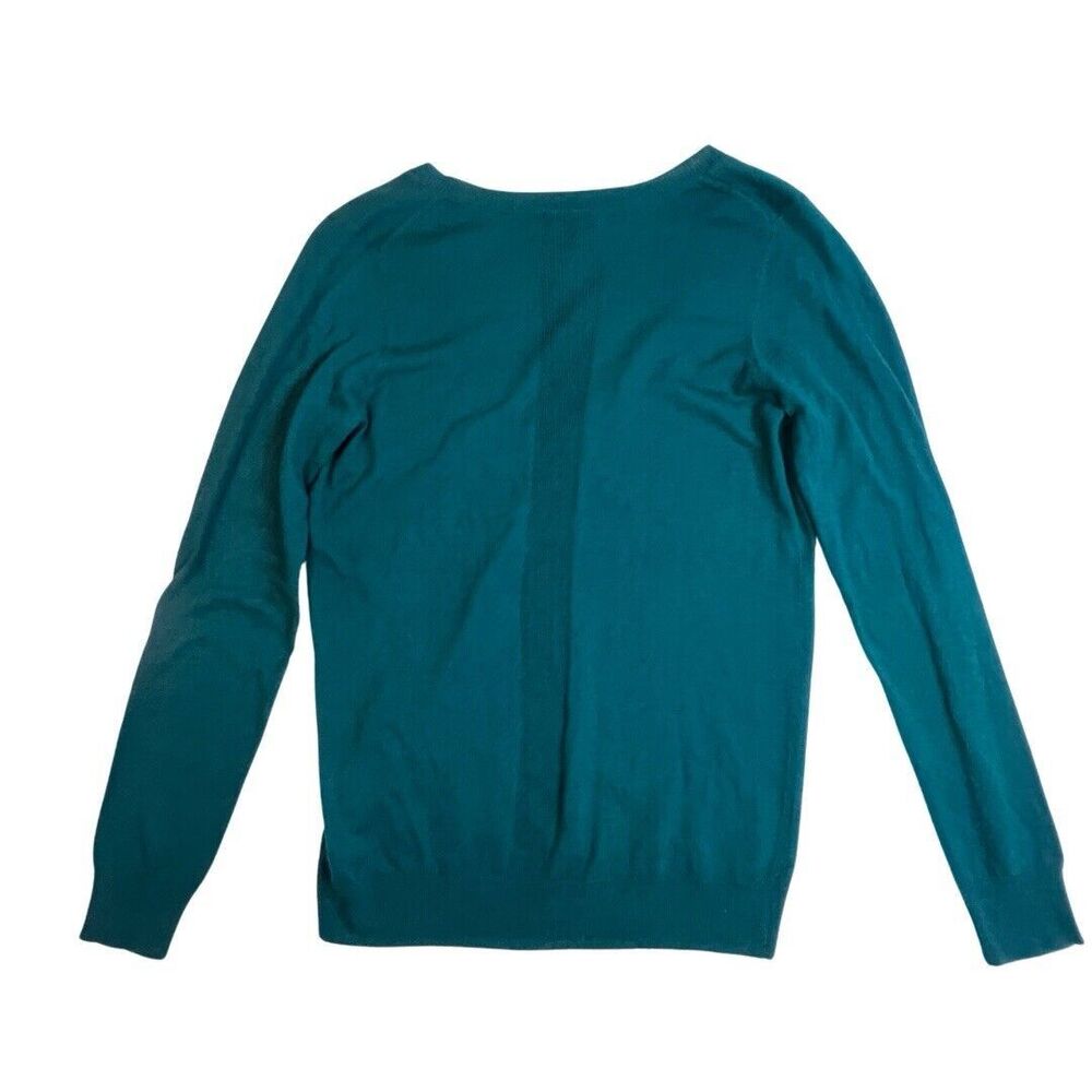 The Limited Top Womens Medium Green Knit Sweater Preppy Casual Academic Blouse - Picture 6 of 10